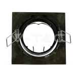 GU10 Корпус Луна Квадрат Регулируема Злато