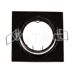 GU10 Корпус Луна Квадрат Регулируема Бронз