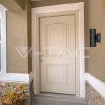 GU10 Тяло Стомана Черно IP44 Две Линии