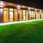 GU10 Тяло Стомана Бяло IP44 Две Линии