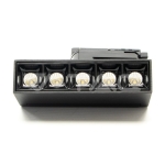 12W LED Линеен Релсов Монтаж SAMSUNG Чип Черен 5700К