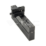 25W LED Линеен Релсов Монтах SAMSUNG Чип Черен 5700К