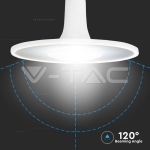 LED Крушка SAMSUNG Чип 11W Акрилна UFO Пластик 3000К