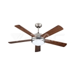 15W LED Тяло/Вентилатор Таван Дистанционно 3 в 1 5 Перки