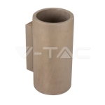 Стенна Лампа GU10 Бетнон Светло Сив