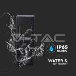 12W Стенна Лампа Бетон Тъмно Сив