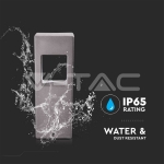 12W Стенна Лампа Бетон Светло Сив