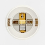 E27 Фасунга Бяла