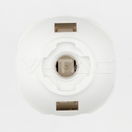 E27 Фасунга Бяла