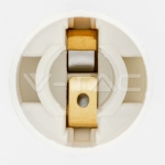 E14 Фасунга Бяла