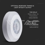 Инфраред Датчик за Движение Таван Бял 360° Мини