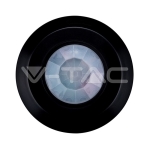 Инфраред Датчик за Движение Таван Черен 360° Мини