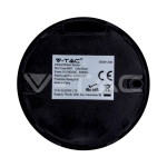 Инфраред Датчик за Движение Таван Черен 360° Мини