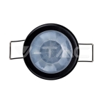 Инфраред Датчик за Движение Таван Вграждане Черен 360° Мини