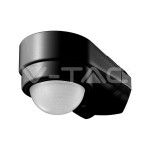 Инфраред Датчик за Движение Ъглов Черен 240°