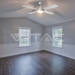 2*Е27 LED Тяло/Вентилатор Таван Дистанционно 4 Перки 60W DC Мотор