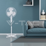 40W Вентилатор На Стойка Бял