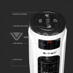 55W Вентилатор с Дисплей Съвместим С Amazon Alexa и Google Home