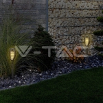 Соларно Градинско Тяло Пламък 1W Колче IP44 4 Бр.