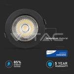 LED Луна SAMSUNG Чип - 10W Рефлоктор COB Черна 6400К