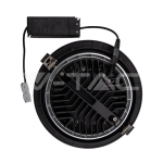 LED Луна SAMSUNG Чип - 30W Рефлоктор COB Черна 6400К