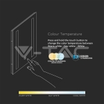 10W LED Огледало Правоъгълник IP44 Anti Fog 3 в 1 + 17W Нагревател