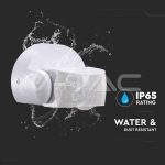 Инфраред Датчик За Движение Бял 360°