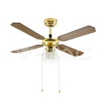 1 x Е27 LED Тяло/Вентилатор Таван 4 Перки 50W AC Мотор