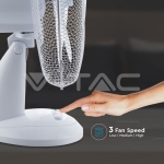 40W Вентилатор Бял Настолен 16 инча