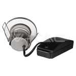 5W LED Луна Пожароустойчива Никел Димираща 3000К