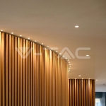 5W LED Луна Пожароустойчива Никел Димираща 3000К