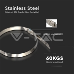 Кабелна Превръзка Стомана 4.6 x 300мм 100бр. Опаковка