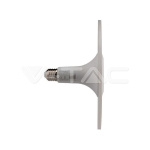 LED Крушка SAMSUNG Чип 18W Акрилна UFO Пластик 4000К