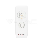 50W LED Вентилатор Дистанционно 3 в 1 AC Мотор Син Ринг