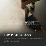 SMART Прахосмукачка Черна Дистанционно