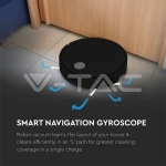 SMART Прахосмукачка Черна Дистанционно