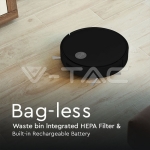 SMART Прахосмукачка Черна Дистанционно