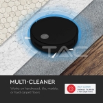 SMART Прахосмукачка Черна Дистанционно