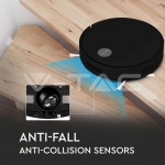 SMART Прахосмукачка Черна Дистанционно