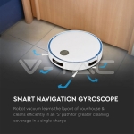 SMART Прахосмукачка Бяло/Синьо Дистанционно