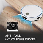 SMART Прахосмукачка Бяло/Синьо Дистанционно