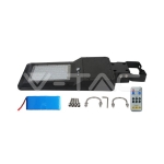 40W Улична Лампа Соларна Черно Тяло  4000К 120lm/W