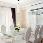 18W LED Пендел Димиращ Бял 3000K