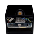 6W Аплик Bridgelux Чип Черно Тяло Квадрат 4000K