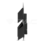 9W Стенна Лампа Черно Тяло 3000K IP20