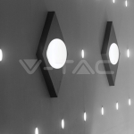 25W LED Стенна Лампа Бяла Димираща 3000K