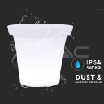 LED Лампа Купа RGB 35.5 x 32.5см