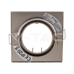 GU10 Фитинг Квадрат Сатен Никел 2бр./опаковка