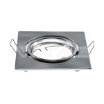 GU10 Фитинг Квадрат Сатен Никел 2бр./опаковка