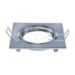 GU10 Фитинг Квадрат Хром 2бр./опаковка